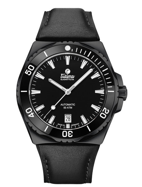 Tutima 6156-13 M2 Seven Seas S Black DLC 40mm