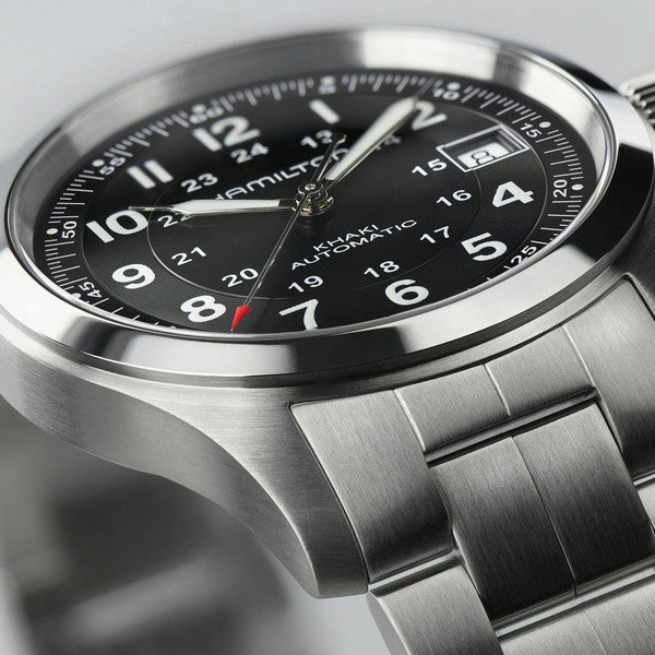 2025年購入HAMILTON カーキ38 H70455133 H704450 Hamilton H70455133 Khaki Field Auto 80 Hour 38mm Black – Arizona