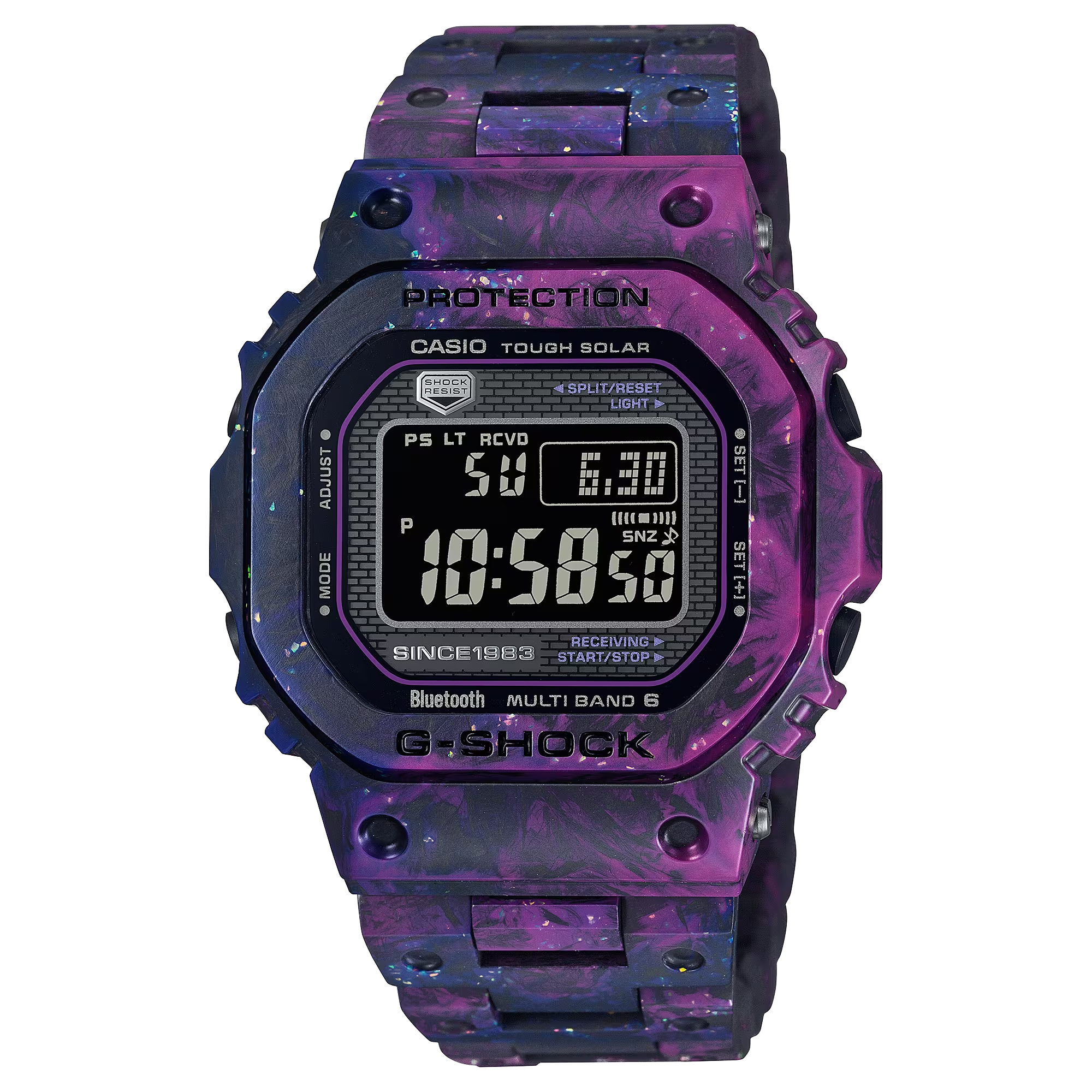 G-Shock GCWB5000UN-6 40th Anniversary Carbon Edition Purple Limited Edition