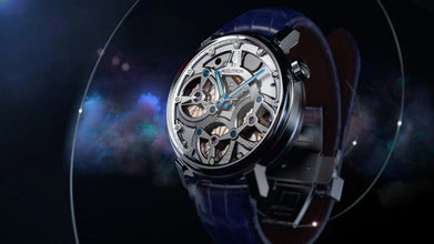 Accutron 26A209 Electrostatic Spaceview Evolution Blue