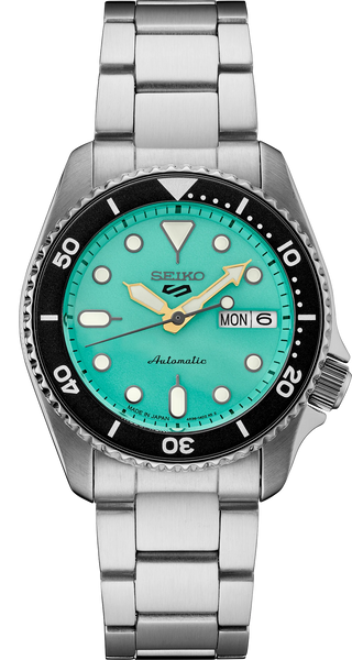 Seiko 5 Sports SRPK33 Automatic 38mm Turquoise Dial