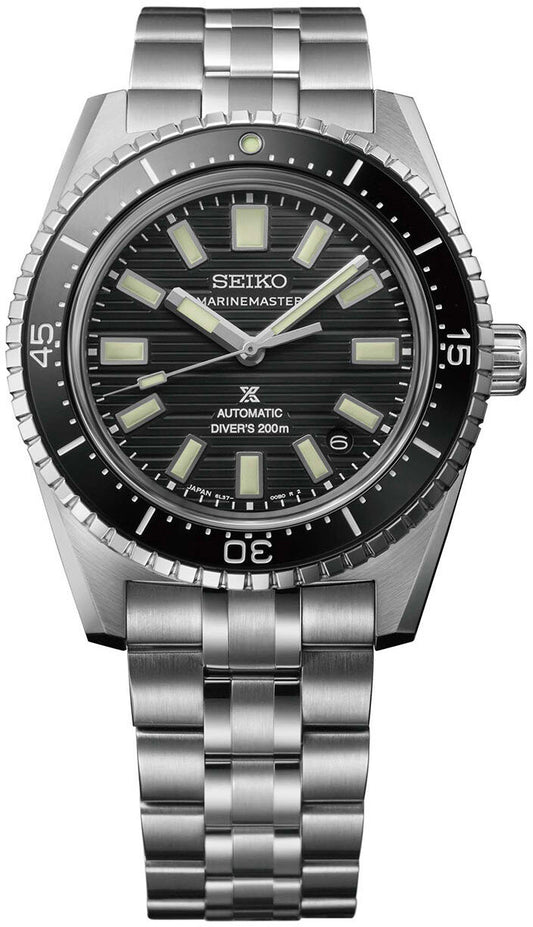 Seiko Prospex SJE101 Marinemaster 1965 Diver's Re-Interpretation Black Dial