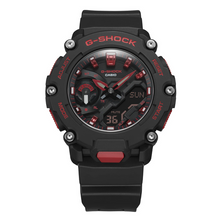 G-Shock GA2200BNR-1A Ignite Red Line Ana-Digi Black Red