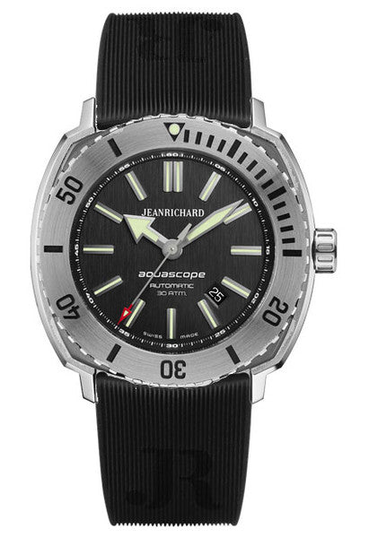JeanRichard Aquascope Black Dial 60400-11A602-FK6A
