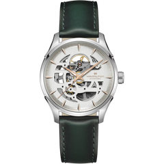 Hamilton H42535810 Jazzmaster Skeleton Auto 40mm Silver