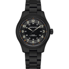 Hamilton H70665130 Khaki Field Titanium 42mm Black PVD