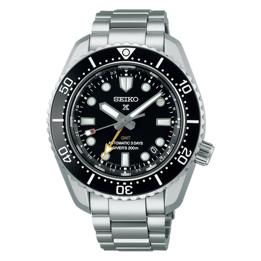 Seiko Prospex SPB383 Sea MM200 Automatic GMT Black