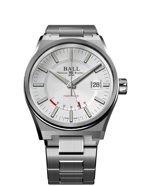 Ball PM3030C-S-WH Roadmaster Auto Icebreaker 40mm Power Reserve White