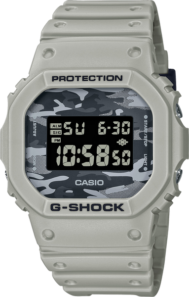 G-Shock DW5600CA-8 Camouflage Motif Digital Square