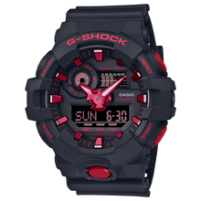 G-Shock GA700BNR-1A Ignite Red Line Ana-Digi Black Red