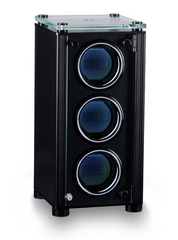 Juvo Luxury TA89755 A3 Triple Watch Winder Black Locking