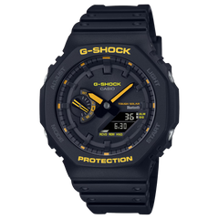 G-Shock GAB2100CY-1A Analog-Digital Black Yellow Octagon Casioak