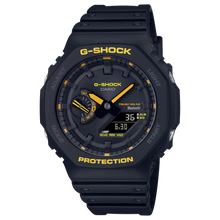 G-Shock GAB2100CY-1A Analog-Digital Black Yellow Octagon Casioak