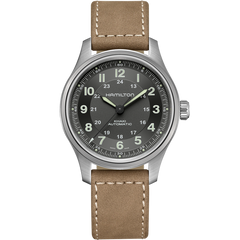Hamilton H70545550 Khaki Field Titanium Automatic // Pre-Owned