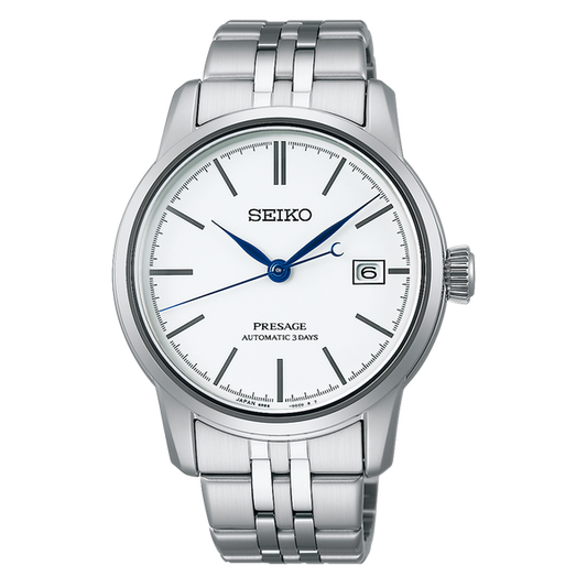 Seiko Presage SPB403 Presage Craftsmanship Series Enamel White Dial Automatic