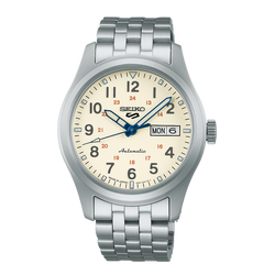 Seiko 5 Sports SRPK41 110th Anniversary Limited Edition Cream Dial Automatic