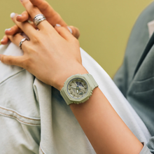 G-Shock GMAS2100BA3A Smoky Monochromatic Green Ana-Digi