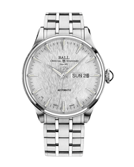Ball NM2080D-S1J-SL Trainmaster Eternity Heathered Dial Silver