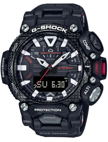 Casio G-Shock GRB200-1A Quad Sensor Gravity Master Carbon Core