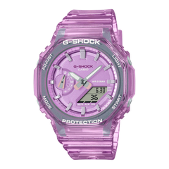 G-Shock GMAS2100SK4A Splash Clear Metallic Pink Mid-Size