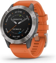 Garmin 010-02158-13 Fenix 6 Titanium Orange