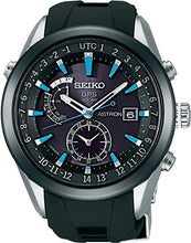 Seiko Astron SAST009G Blue Accent GPS Solar World Time // Pre-Owned