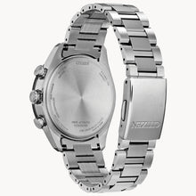 Citizen AT8188-64L Attesa Blue Dial Super Titanium Bracelet