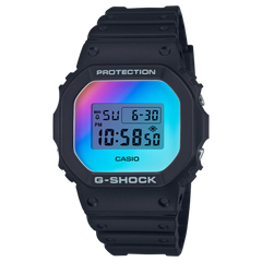 G-Shock DW5600SR-1A Brilliant Iridescent Square Black