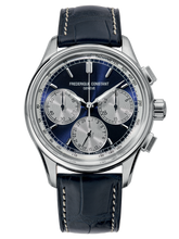 Frederique Constant FC-760NS4H6 Manufacture Classic Flyback Chronograph Blue Dial