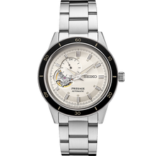 Seiko Presage SSA423 60's Collection Open-Heart Cream