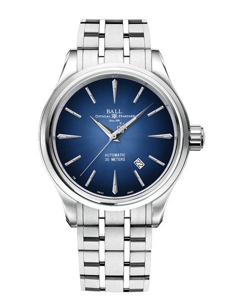 Ball NM9080D-S1J-BE Trainmaster Legend Blue Dial Automatic