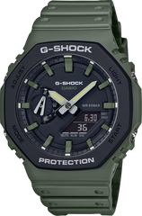 Casio G-Shock GA2110SU-3A Green Casioak Utility Color // Pre-Owned