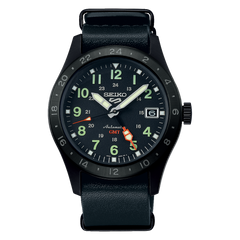 Seiko 5 Sports SSK025 Field GMT Black Case Automatic