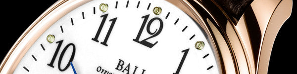 Ball NM3888D-PG-LCJ-WH Trainmaster 18k Rose Gold Standard Time