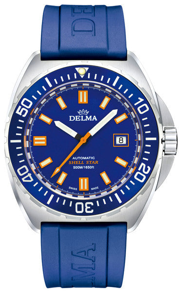 Delma 41501.670.6.041 Shell Star Automatic Blue Dial
