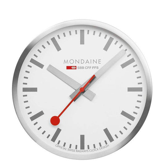 Mondaine A990.CLOCK.18SBV 25cm Aluminum Kitchen Clock