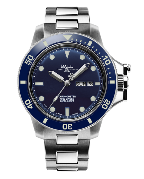 Ball DM2218B-S1CJ-BE Engineer Hydrocarbon Original Blue 43mm