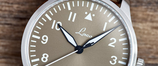 Laco 862125 Augsburg Taupe 39mm Flieger