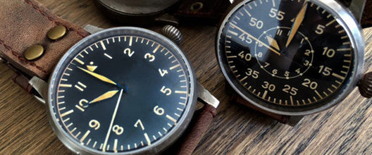 Laco Pilot Watch Original MEMMINGEN ERBSTUCK 861935