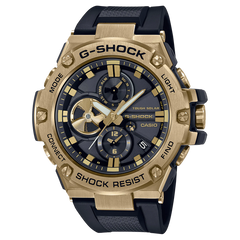 G-Shock GSTB100GB-1A9 G-STEEL Black and Gold Series