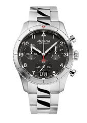 Alpina AL-372BW4S26B Startimer Pilot Quartz Chronograph Big Date Black