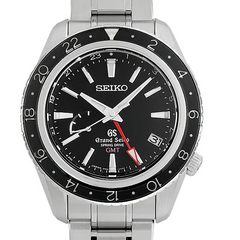 Grand Seiko SBGE001 Spring Drive Black Sapphire GMT // Pre-Owned