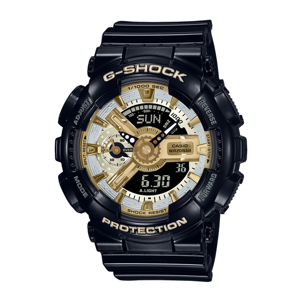 G-Shock GMAS110GB-1A Ana-Digi Gold Black Women's Watch