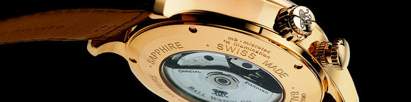 Ball CM1032D-GO-L1J-WH Trainmaster Doctor's Chronograph