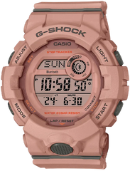 Casio G-Shock GMDB800SU-4 G-Squad Light Pink Digital Step Tracker