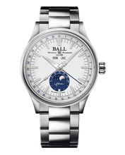 Ball NM3016C-S1J-WH Engineer II Moon Calendar Radial White