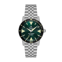 Zodiac ZO9218 Super Sea Wolf Skin Diver Automatic Stainless Steel Green
