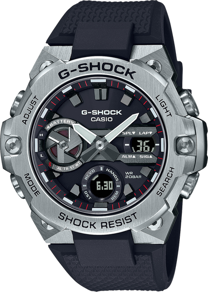 G-Shock GSTB400-1A G-STEEL Slim Carbon Core Guard Tough Solar // Pre-Owned