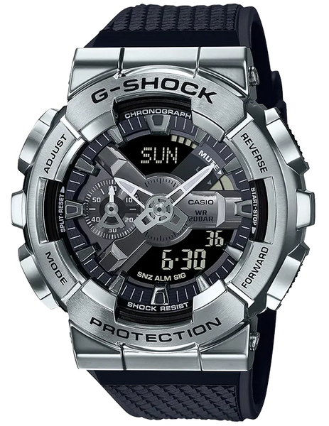 Casio G-Shock GM110-1A Stainless Steel Ana-Digital Watch