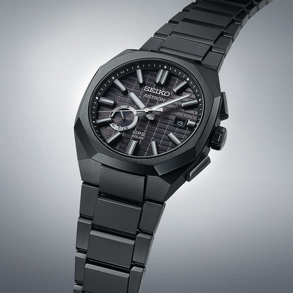 Seiko Astron SSJ015 3X62 GPS Solar Black DLC Titanium – Arizona